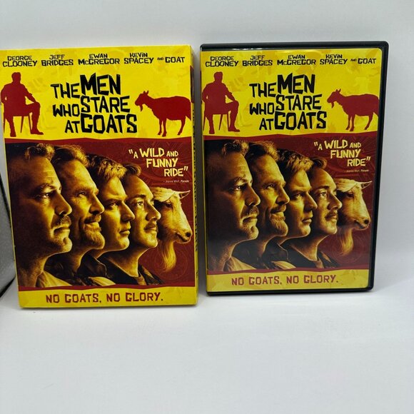 The Men Who Stare At Goats DVD 2009 R George Clooney Jeff Bridges Comedy - Picture 4 of 5